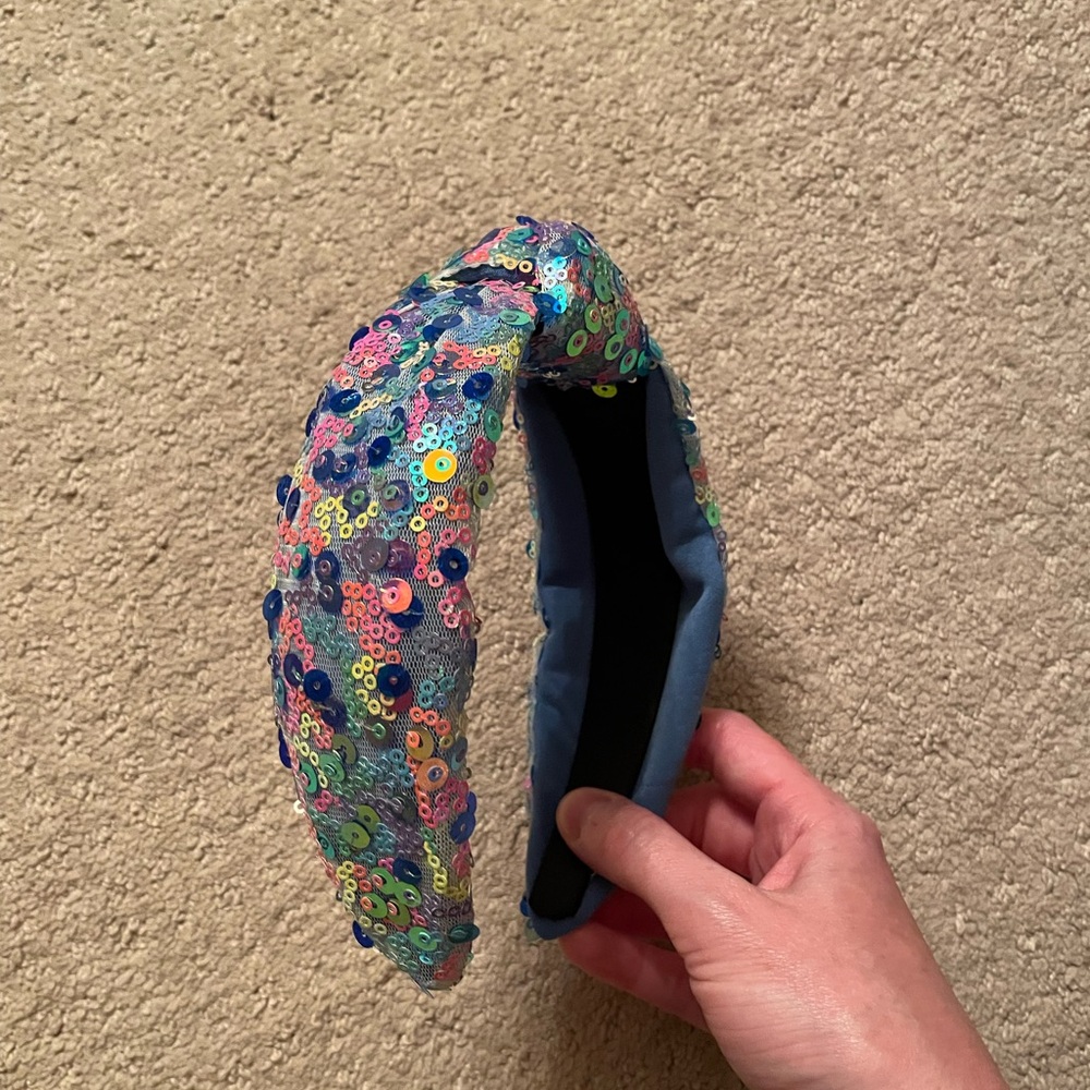 Queen of sparkles headband- mermaid